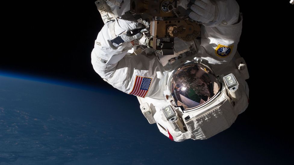 Nasa astronaut on spacewalk (Credit: Nasa)